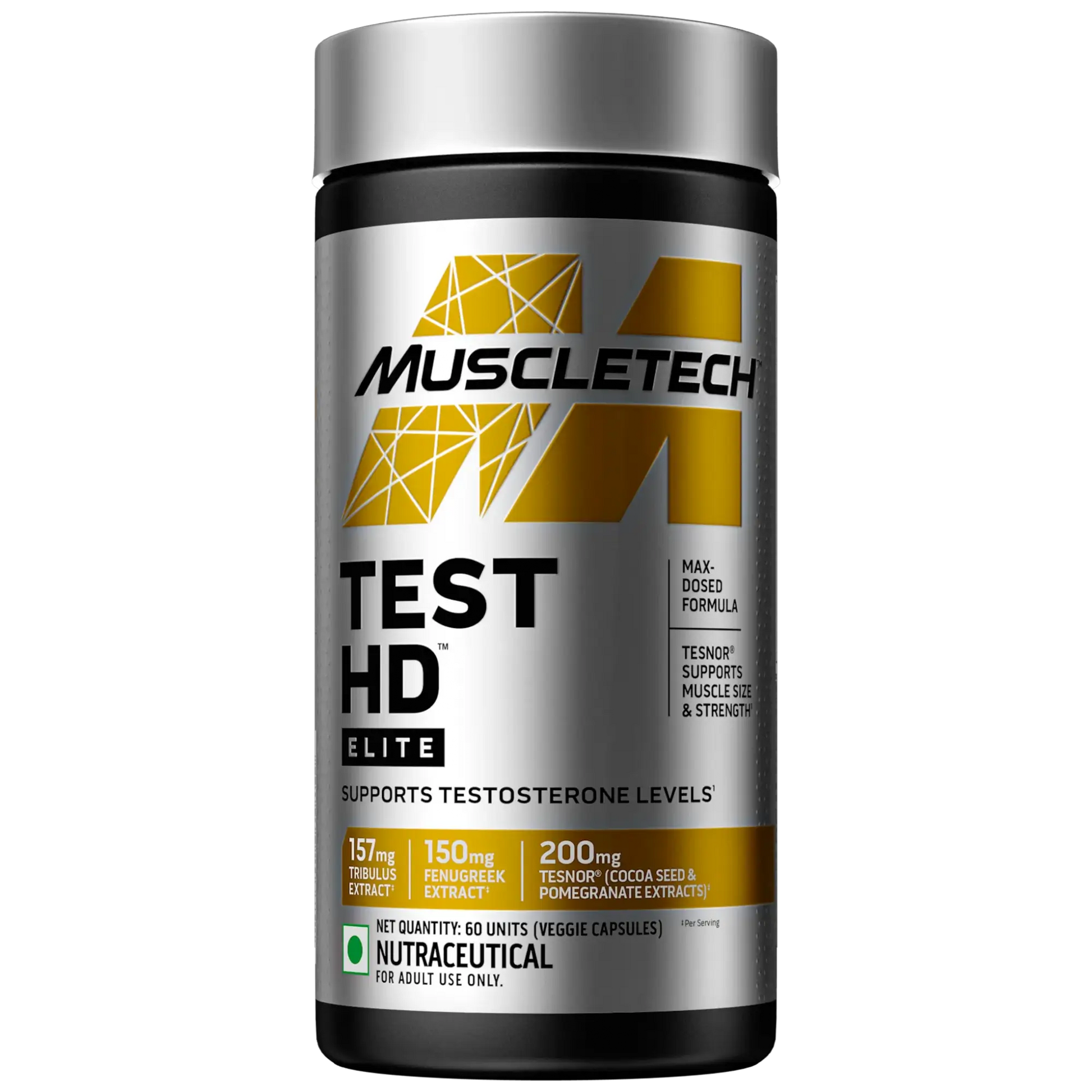 Muscletech Test HD 60 capsules - Protein world