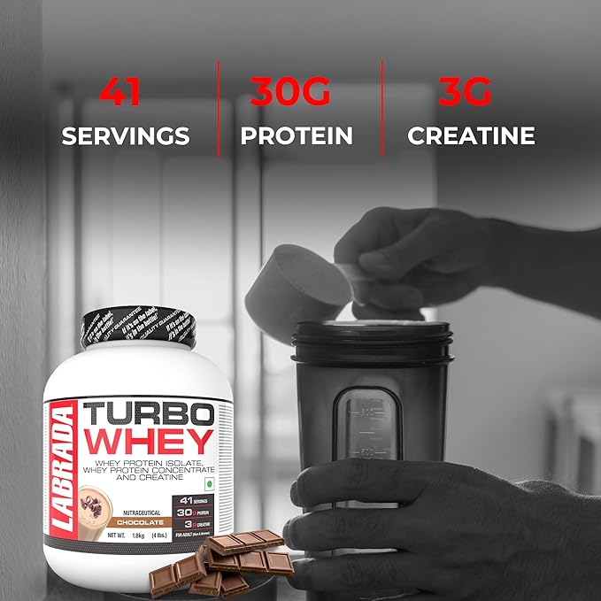 Labrada Turbo Whey 1.81 kg Chocolate - Protein world