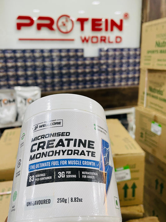 Wellcore creatine Monohydrate - Protein world