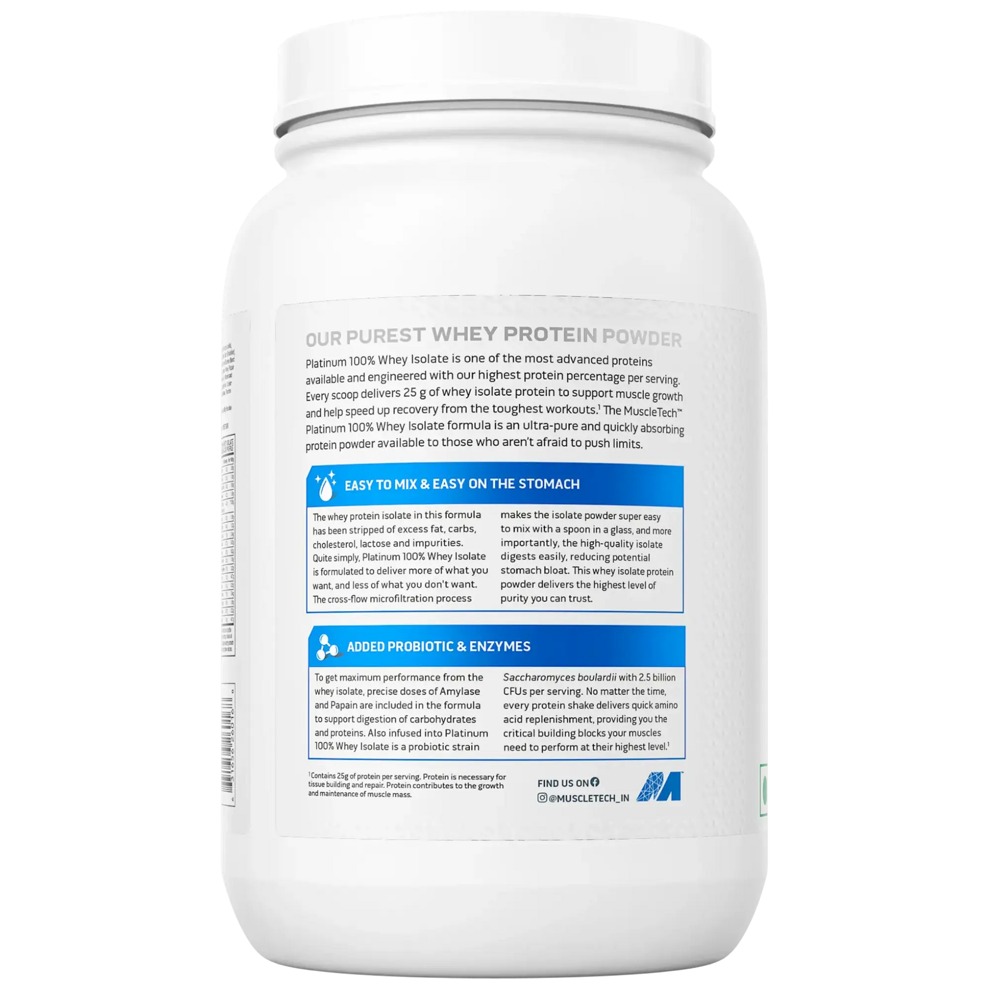 Muscletech Isolate Milk Chocolate - Protein world