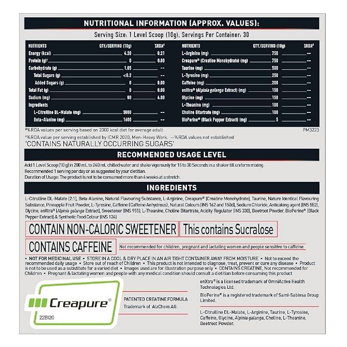 Muscleblaze WrathX 30 Servings - Protein world