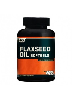 ON Flaxseed Oil Softgels (1000 mg), 200 Soflets