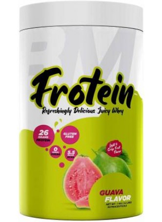 BIGMUSCLES NUTRITION Frotein [30 Servings], Refreshing Flavored 26g Hydrolysed Isolate Whey Protein  (1 kg, Guava)