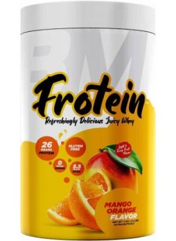 BIGMUSCLES NUTRITION Frotein [30 Servings], Refreshing Flavored 26g Hydrolysed Isolate Whey Protein  (1 kg, Mango - Orange)