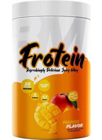 BIGMUSCLES NUTRITION Frotein [30 Servings], Refreshing Flavored 26g Hydrolysed Isolate Whey Protein  (1 kg, Mango)