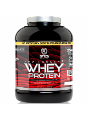 Gifted Nutrition 100% Whey Protein, 4.9 lb Chocolate