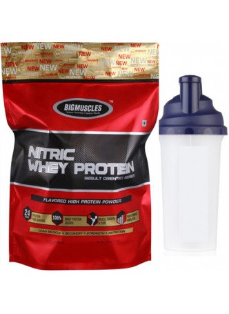 Big Muscle 100% Nitric Whey Protein 10 lbs