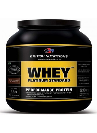 British Nutritions Whey Platinum Standard 2 kg