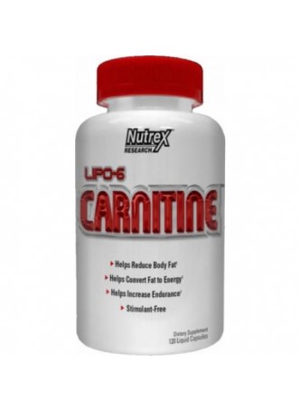 Nutrex Lipo-6 Carnitine, 120 capsules
