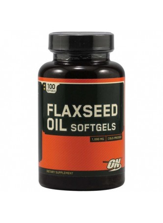 ON Flaxseed Oil Softgels (1000 mg), 100 Soflets