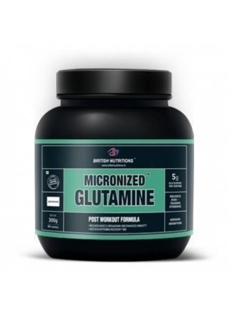 British Nutritions Micronized Glutamine - 300 Gm