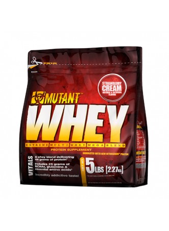 Mutant Whey Extreme Multi Whey Protein Blend - 5 lbs (2.27 kg) Triple Chocolate