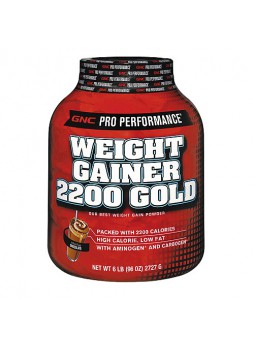 GNC Weight Gainer 2200 Powder, Chocolate 6lb