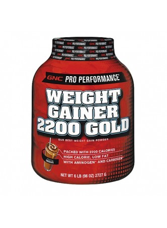 GNC Weight Gainer 2200 Powder, Chocolate 6lb