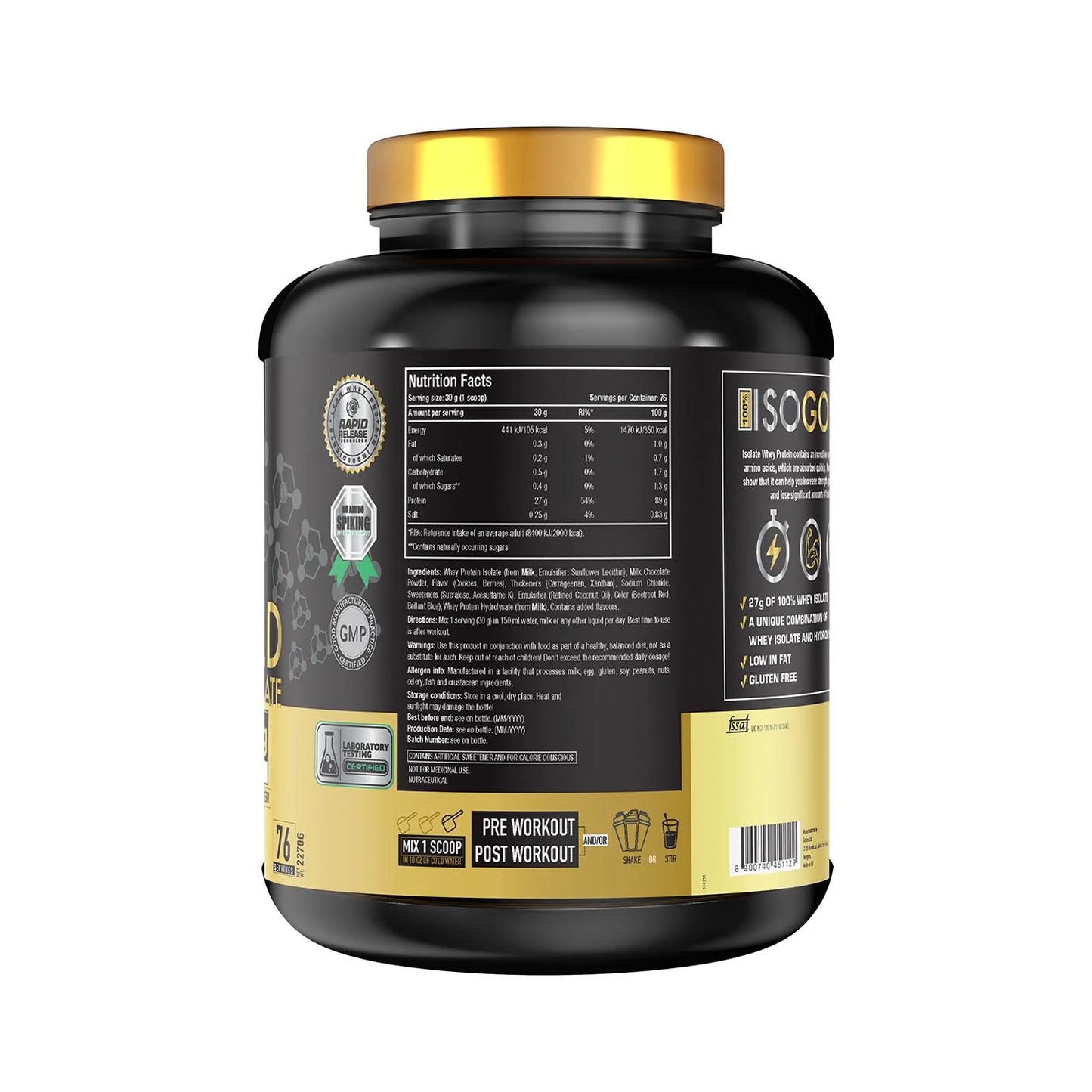 One Science ISO GOLD Whey