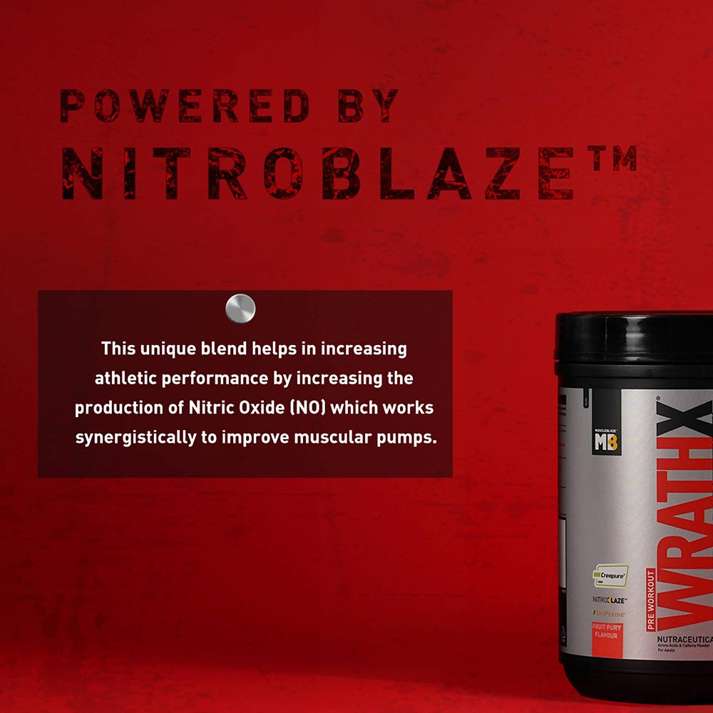 Muscleblaze Pre workout Wrathx